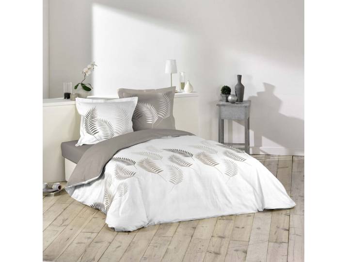 Parure de lit 100% coton multicolore 240 x 260 cm