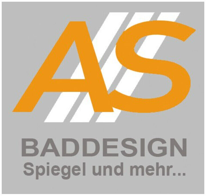 AS Design-LED-Leuchtspiegel Diamant 80x80cm ; AS BadDesign (158080-D)