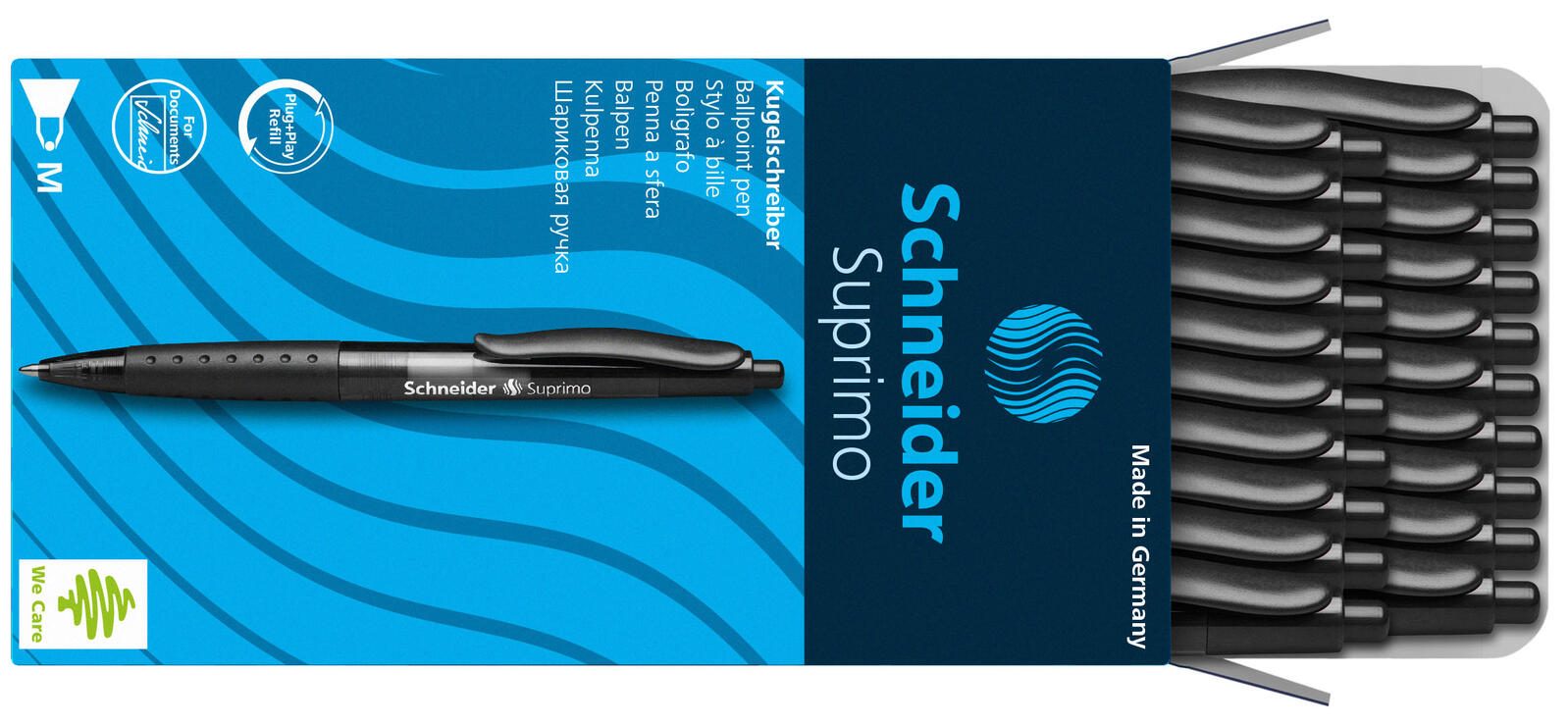 Schneider Kugelschreiber 0.6 mm Schwarz 135601