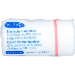 Alvita Elastische Fixierbinde 6 cmX X 4M 1 ST