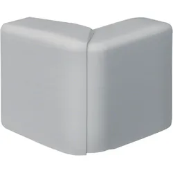 Hager SL200553D1 Außeneck einstellbar schnittkaschierend halogenfrei SL 20x55mm Dekor Aluminium