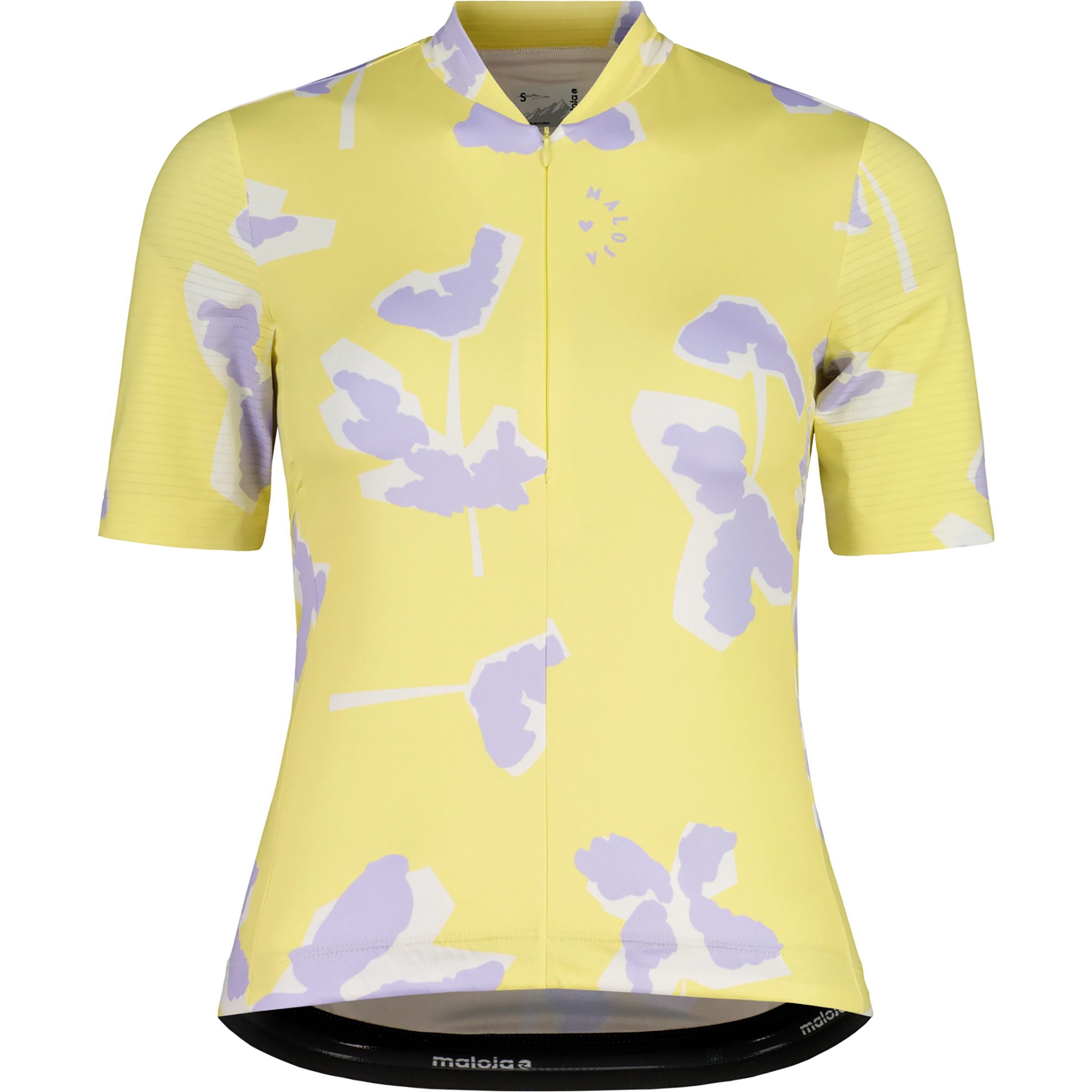 Maloja HochgallM. Trikot Damen Radtrikots gelb Größe S Mountainbike | Rennrad | Gravel Elastisch
