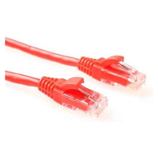 ACT Red 7 meter U/UTP CAT6 patch cable component level with RJ45 connectors (U/UTP, CAT6, 7 m) (IK8507)