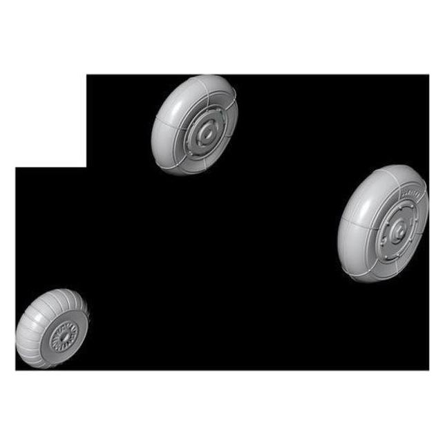 CMK Heinkel He 162A Wheels (129-Q72362)