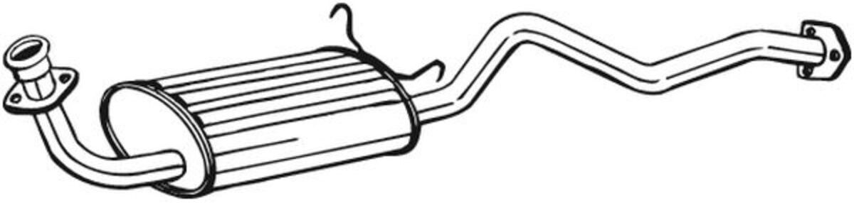 Bosal Silenziatore centrale 280-159