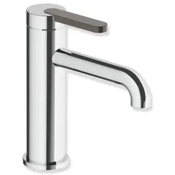 Hewi AQ477 Waschtischarmatur AQ1.12M1134084 ohne Ablaufgarnitur, chrom, Griff umbra
