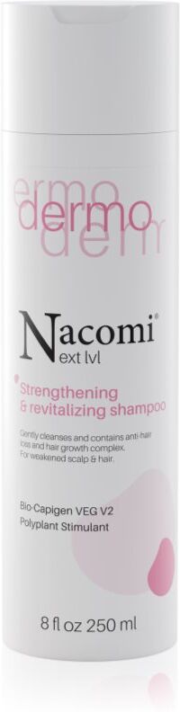 Nacomi Next Level Strengthening & revitalizing shampoo shampoing fortifiant et revitalisant 250 ml