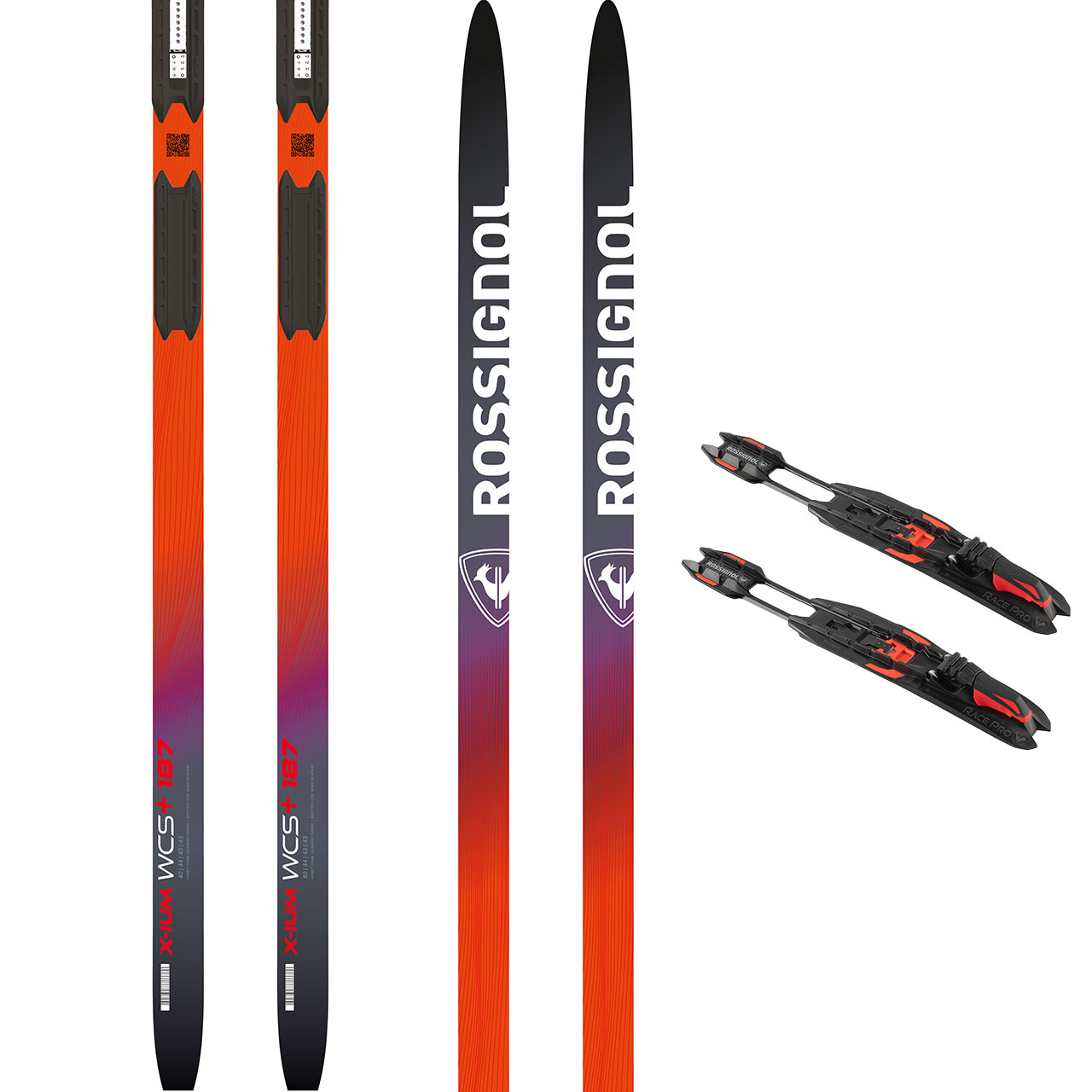 Rossignol X-Ium Skating WCS+ SET - 174 cm = 50 - 60 kg
