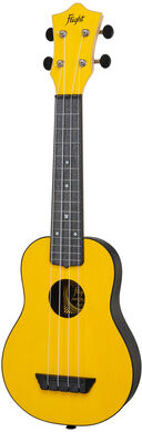 Flight TUS35 YW Travel Ukulele Jaune mat