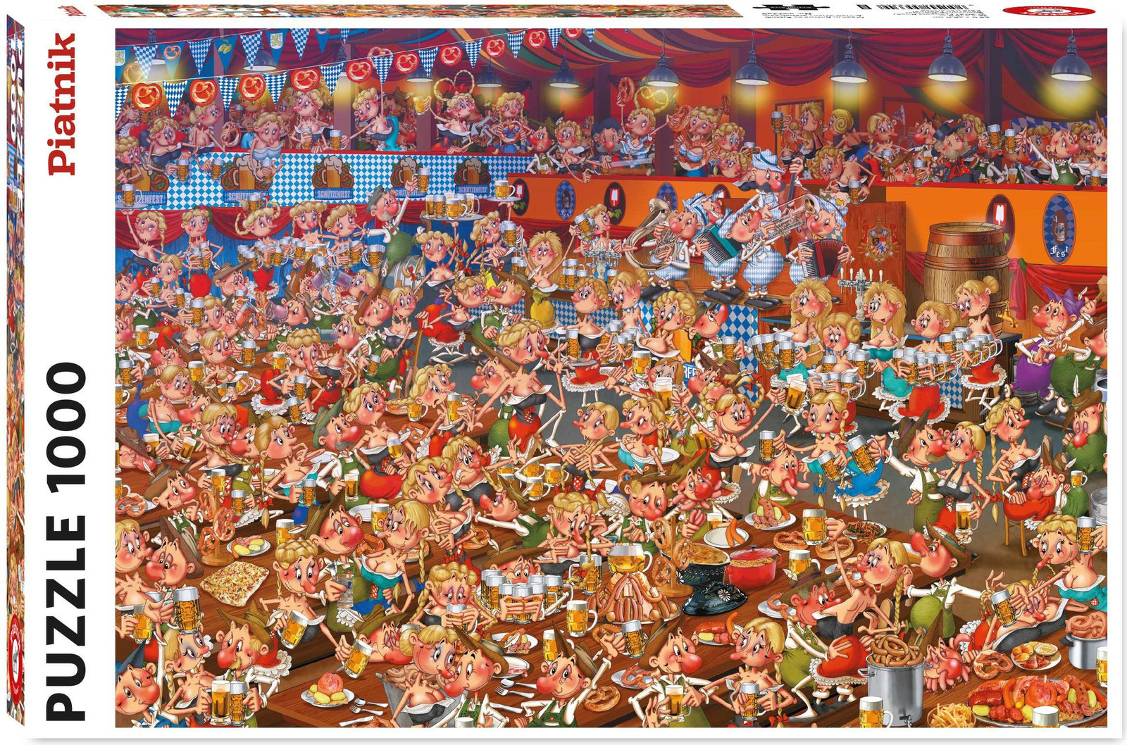 Piatnik Creativa Mente Puzzel Bierfest, 1000 stukjes