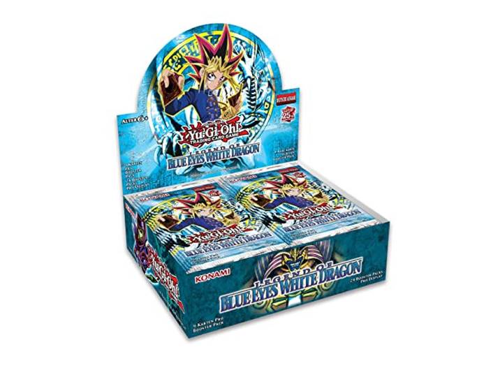Yu-Gi-Oh! TRADING CARD GAME Legend of Blue Eyes White Dragon Display-Deutsche Ausgabe, 25th Anniversary Edition