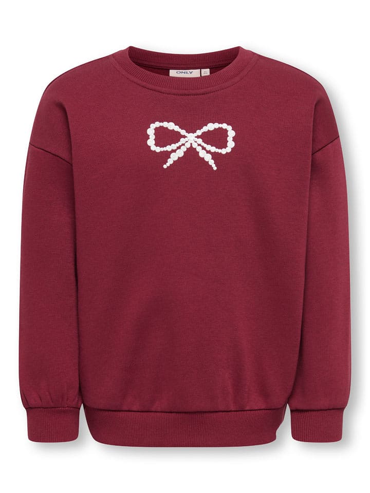 KIDS ONLY Sweatshirt "Kate" in Rot - 104
