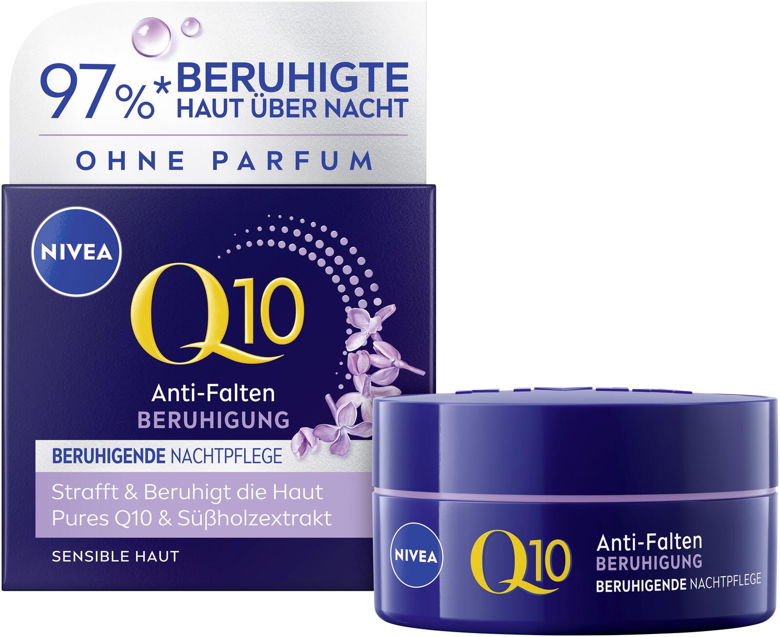 NIVEA Q10 Anti-Falten BERUHIGUNG Gesichtscreme 50,0 ml 82624