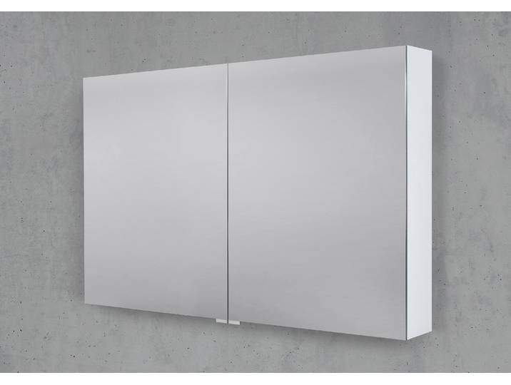 Spiegelschrank 100 cm 2 Türig ohne Beleuchtung