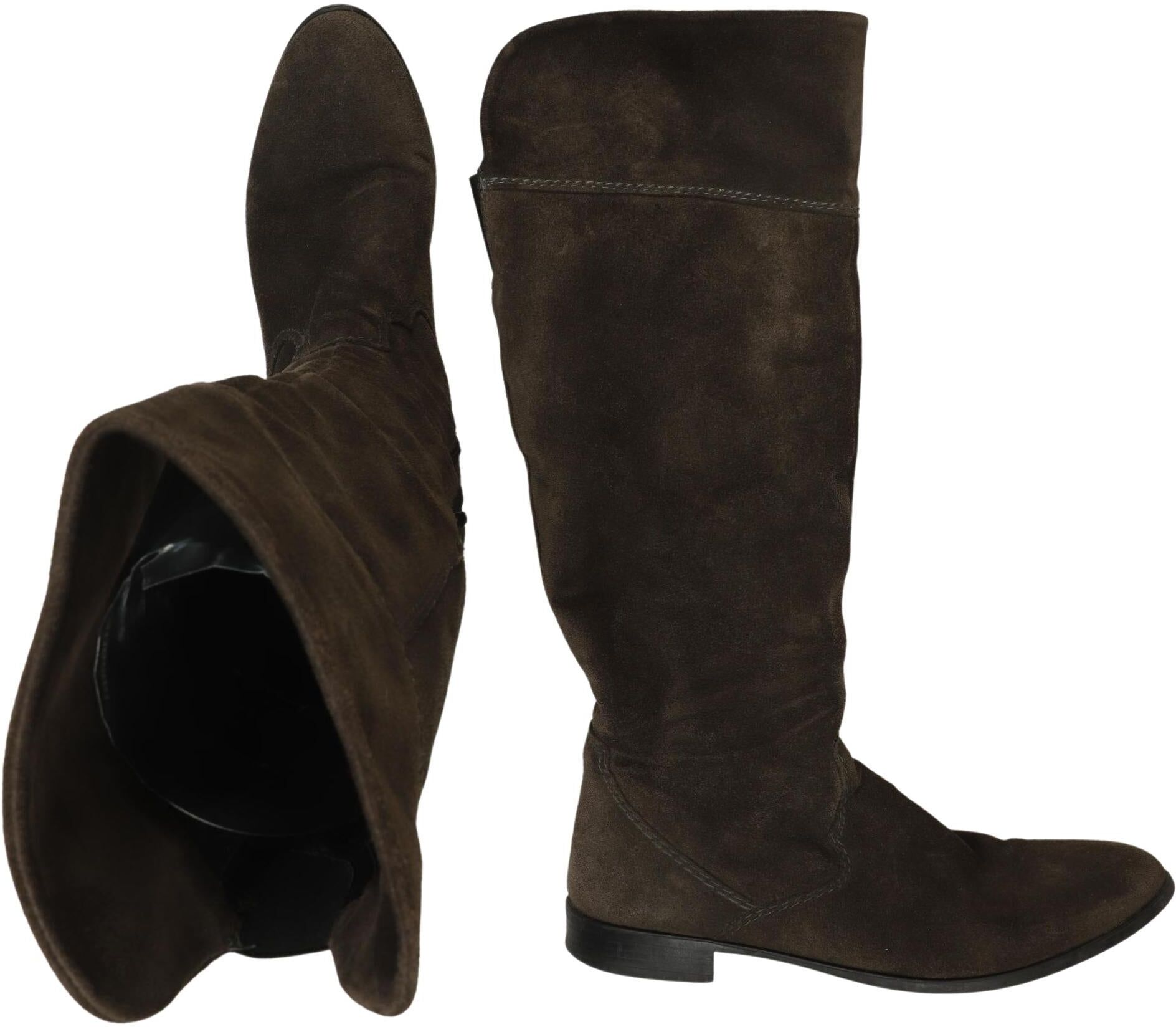 Tamaris Damen Stiefel, Braun, Gr. EU 41, Leder - Second Hand