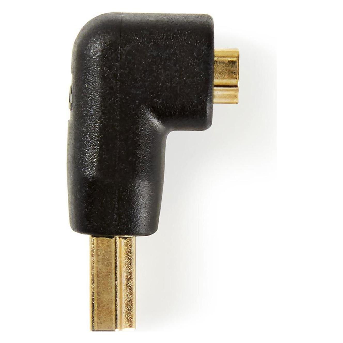 Nedis HDMI-Adapter, 90° Winkel, HDMI-Anschluss - HDMI (HDMI) (CVGB34901BK)