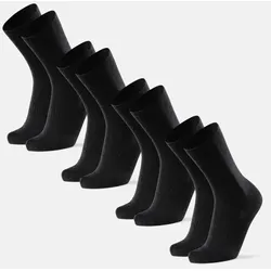 LINER CREW SOCKEN - 4-Pack - Schwarz - 48-51