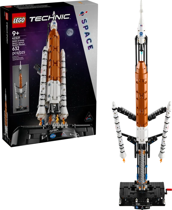 LEGO Technic 42221 NASA Artemis SLS-Schwerlastrakete
