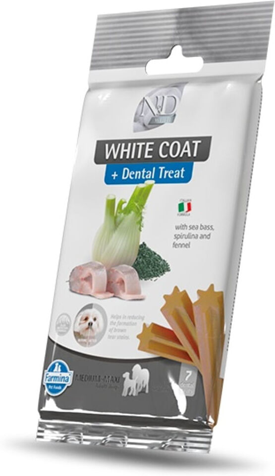 N&D Quinoa Snack Cane Medium e Maxi White Coat 100G