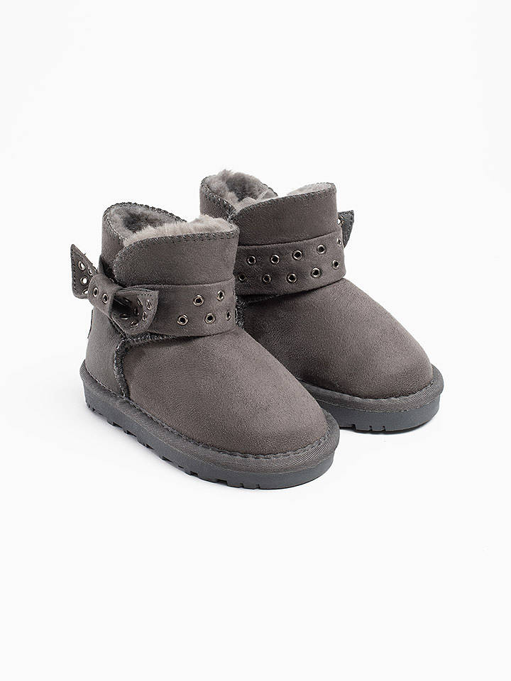 Blackfield Winterboots "Picoli" in Hellgrau - 25
