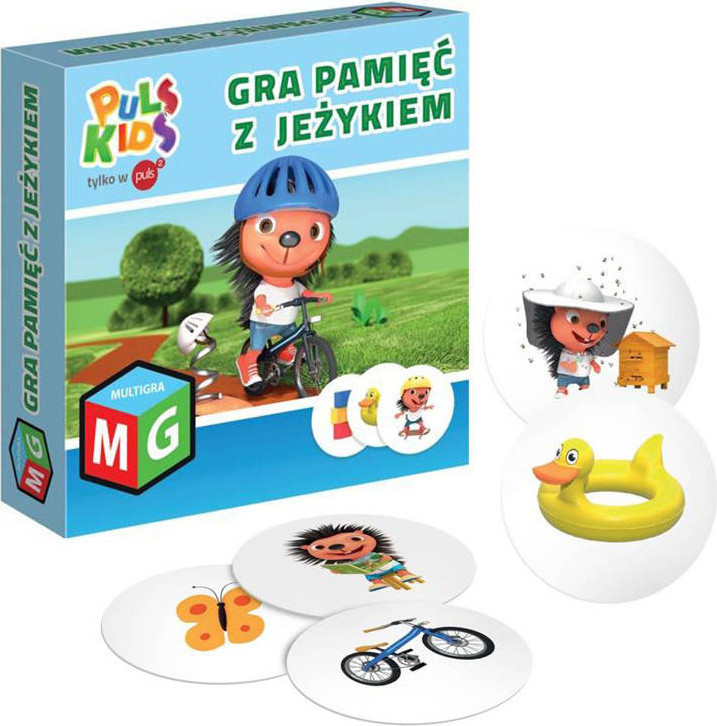 Multigra Memory-spel met een egel, model GR0572