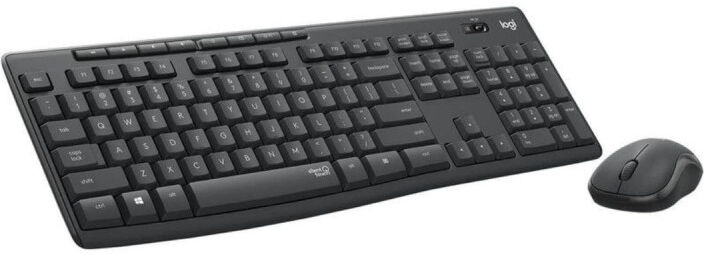 Teclado + Ratón Logitech MK295 Silent Touch, Negro, Nuevo