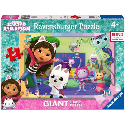 Puzzle RAVENSBURGER "Gabbys Tanzparty", bunt, Puzzles, KinderB:36cm H:26cm, Pappe, Motiv, Made in Europe, B:36cm H:26cm