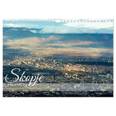 Skopje - Nordmazedoniens überraschende Hauptstadt (Wandkalender 2026 DIN A4 quer), CALVENDO Monatskalender