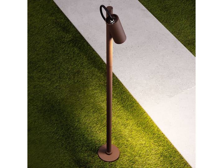 Borne LED Ø 11cm Marron/Marron