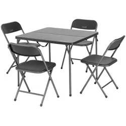 Campingtisch mit Bänken Coleman Picnic Set 4  schwarz