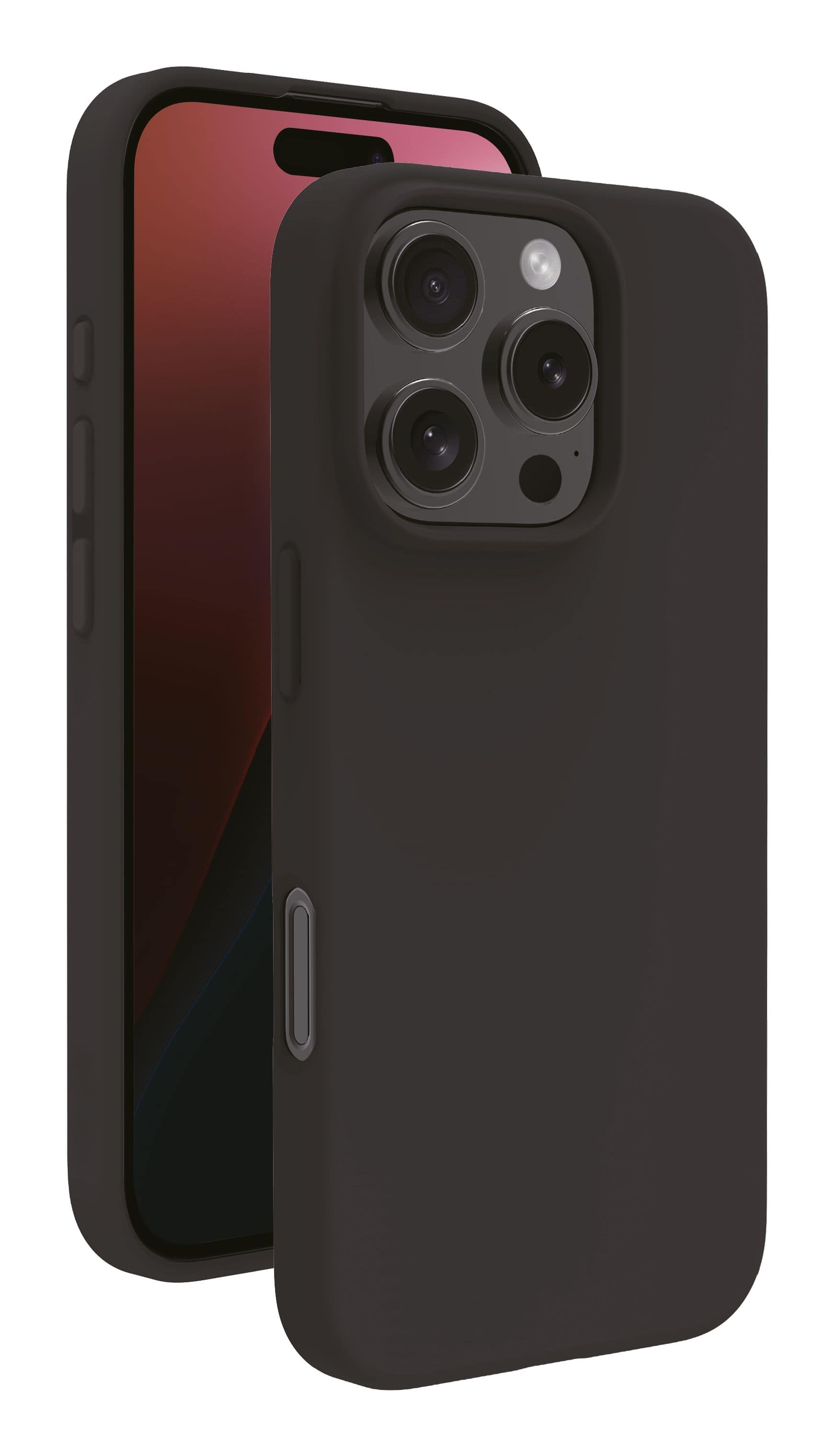 Vivanco Cover für iPhone 16 Pro Mag Hype (Schwarz) 64228