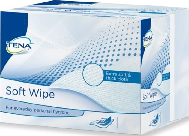 Tena Soft Wipe Toalhetes 30x19cm 135 unidades