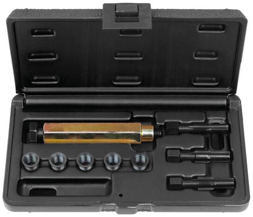KS Tools 150.5050 THREADfix Reparatur-Satz M10x1,25 f.Glühkerzen,9-tlg