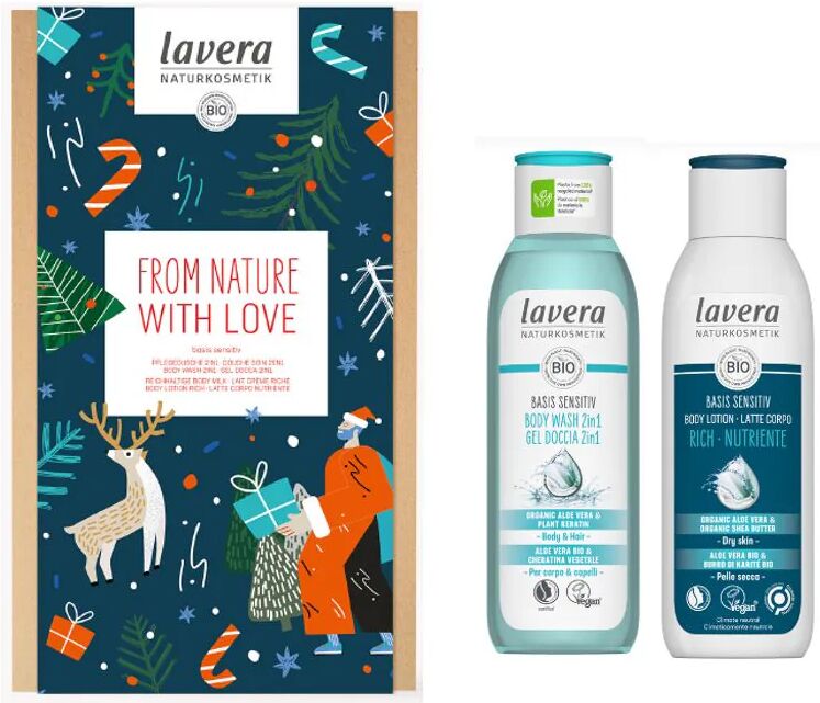 Lavera From Nature With Love Body Care Box, 2 Pieces