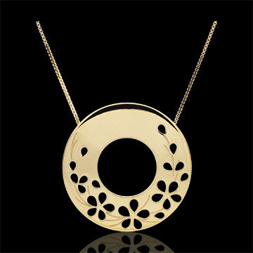 Edenly Collier Ein Hauch von FrÃ¼hling - Gelbgold