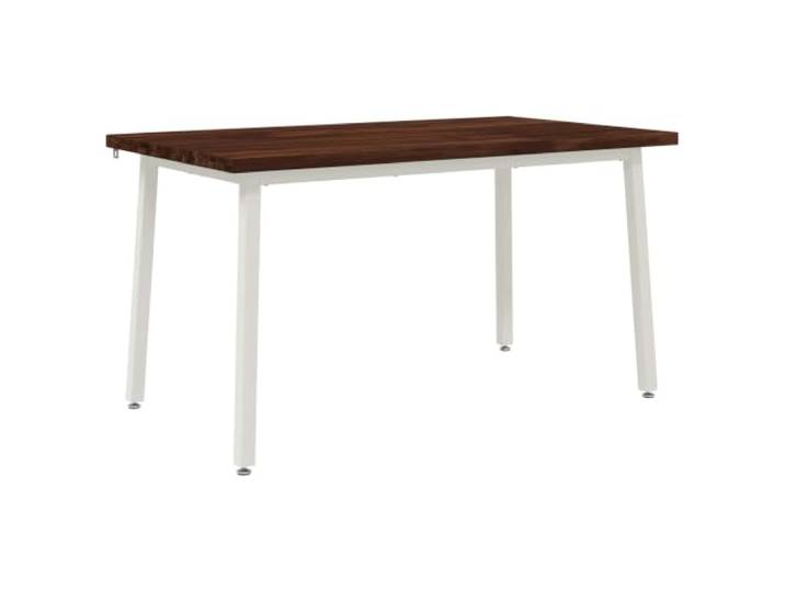 vidaXL Quadratischer Esstisch 140 x 80 x 75 cm Massivholz Akazie Langlebiges und stylisches Oberflächenmaterial, Bietet stabilen Halt und Sicherheit, Klare Linien und wenig Schnickschnack