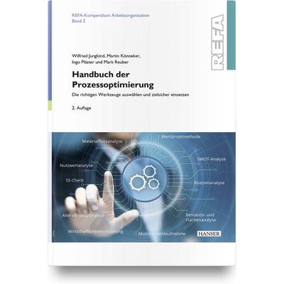 Handbuch der Prozessoptimierung, Gebundene Ausgabe von Wilfried Jungkind,Martin Könneker,Ingo Pläster,Mark Reuber, Carl Hanser, 978-3-446-46250-2