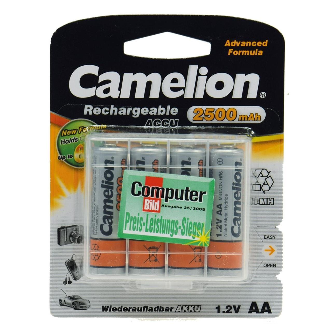 Camelion NH-AA2500-BC4 (4 Stk., AA, 2500 mAh) (17025406)