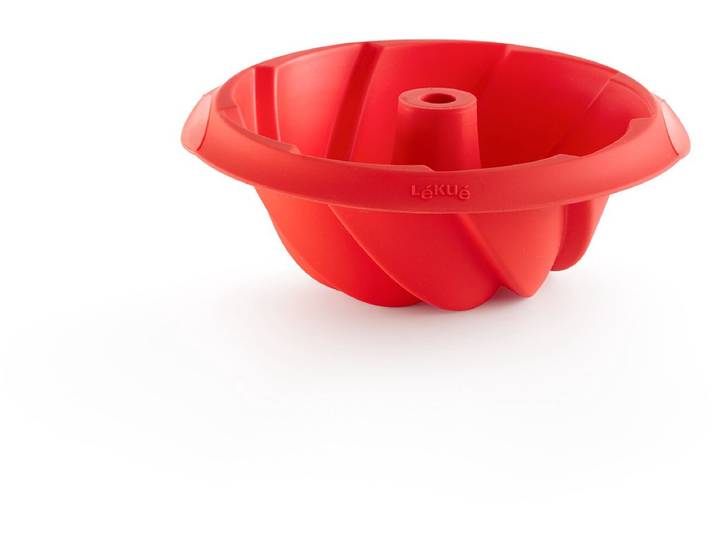 Lékué Bakvorm - Savarin Spiraal - Siliconen - Red