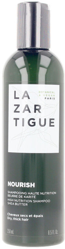 Lazartigue Nourish champú altamente nutritivo con manteca de karité 250 ml