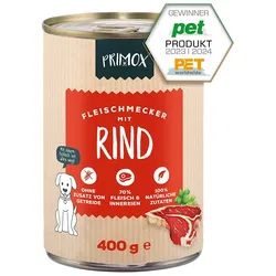 Primox Hunde Nassfutter mit Rind 800g