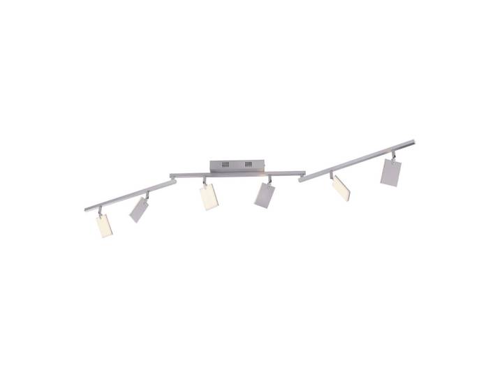 Neuhaus Pure Led-Strahler Pure-Mira, Alufarben, Metall, Kunststoff, Uni, länglich, 104x24x161 cm, Farbtemperaturwechsler, Lampen & Leuchten, Innenbeleuchtung, Spots & Strahler, Deckenspots