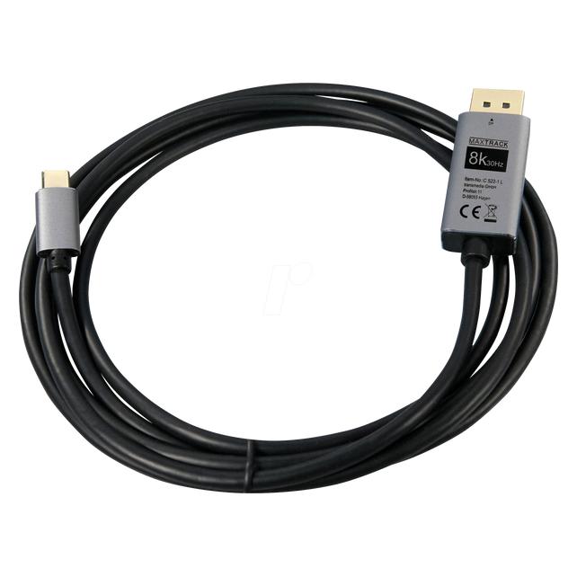 Maxtrack DisplayPort Kabel (3 m) (C 522-3)