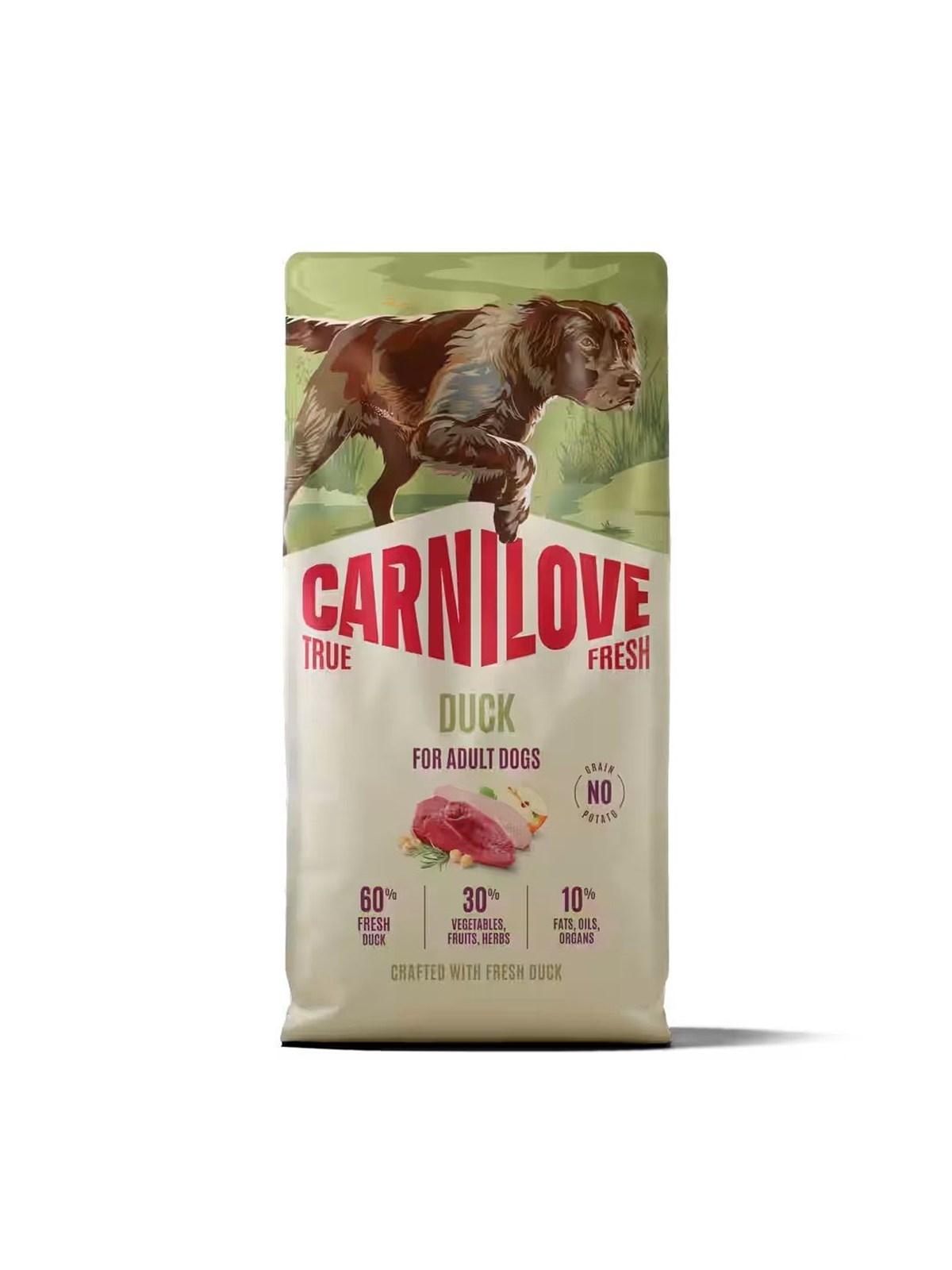 Carnilove True Fresh Duck - Trockenfutter für Hunde - 12kg