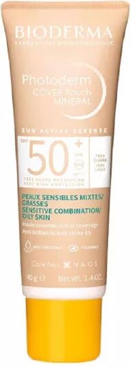 Bioderma Photoderm Cover Touch Protector Solar Mineral Muy Ligero SPF50+ 40g