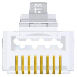 Unitek Wtyk modularny Pass-Through RJ45 Cat. 7, 50szt. (CAT7) (OT1093ATP01)