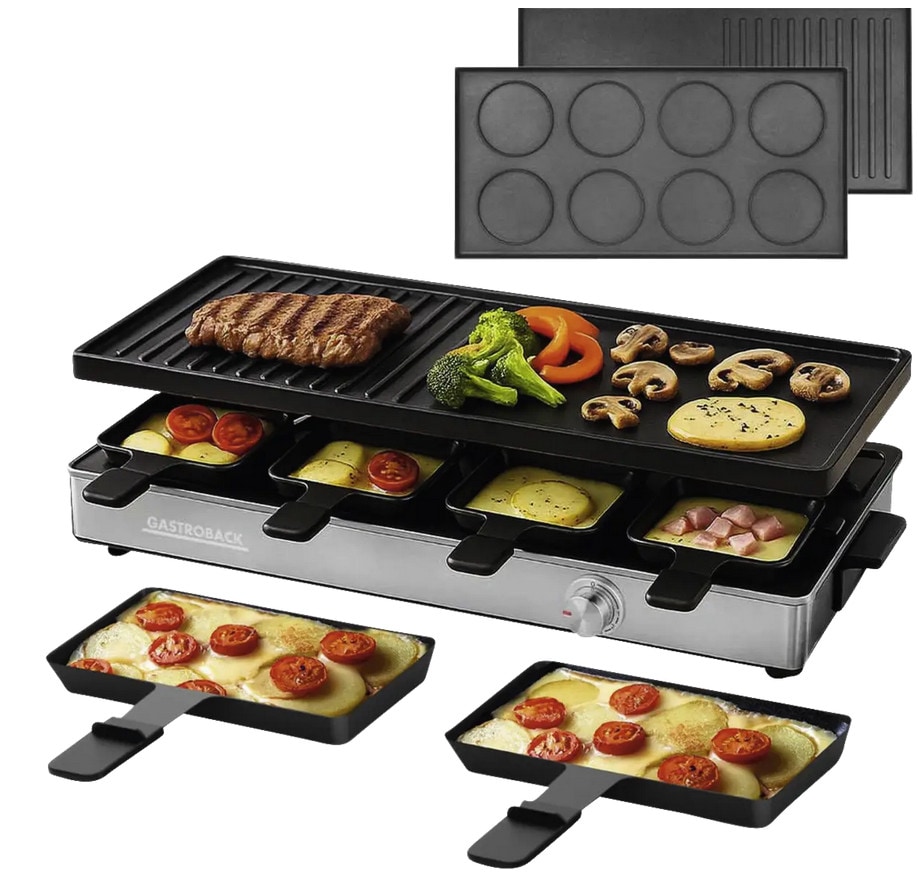 Gastroback 42563 Raclette Grill & Pancake Station