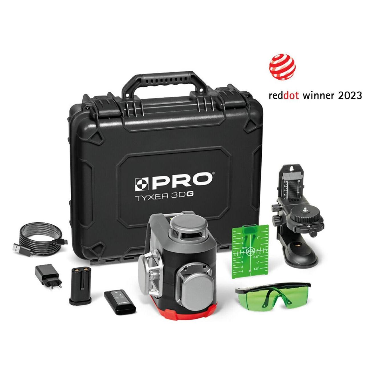 PRO Bike Gear Multilinienlaser TYXER 3DG Plus (Multilinienlaser) (3-01-06-L1-307)