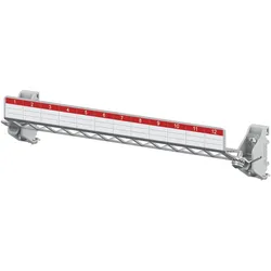 Striebel & John Striebel ZEP12 Patchpanel 12 Module E-Dat o.Keystone 2CPX054072R9999, Server Zubehör, Mehrfarbig