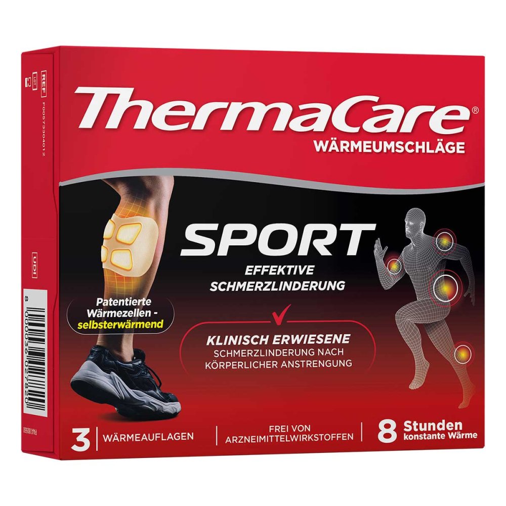 Angelini Pharma Deutschland GmbH ThermaCare Sport Wärmeumschläge 19198499